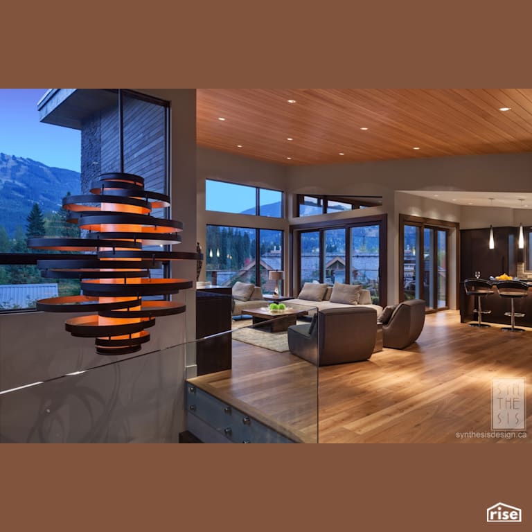 Nancy Greene Open Concept with LED Lighting by Synthesis Design