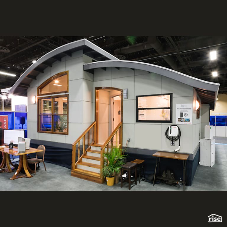 Flexhouse Entryway with Double Hung Window by Shelter Dynamics, Inc.