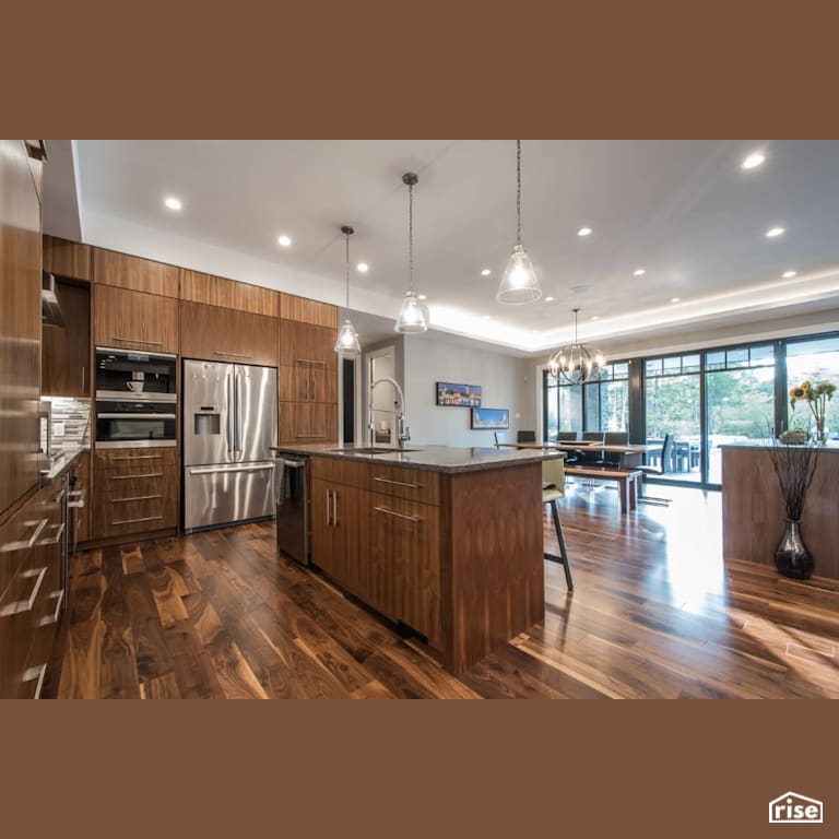 Heddas Way - Kitchen with Low-Flow Kitchen Faucet by Homes by Highgate