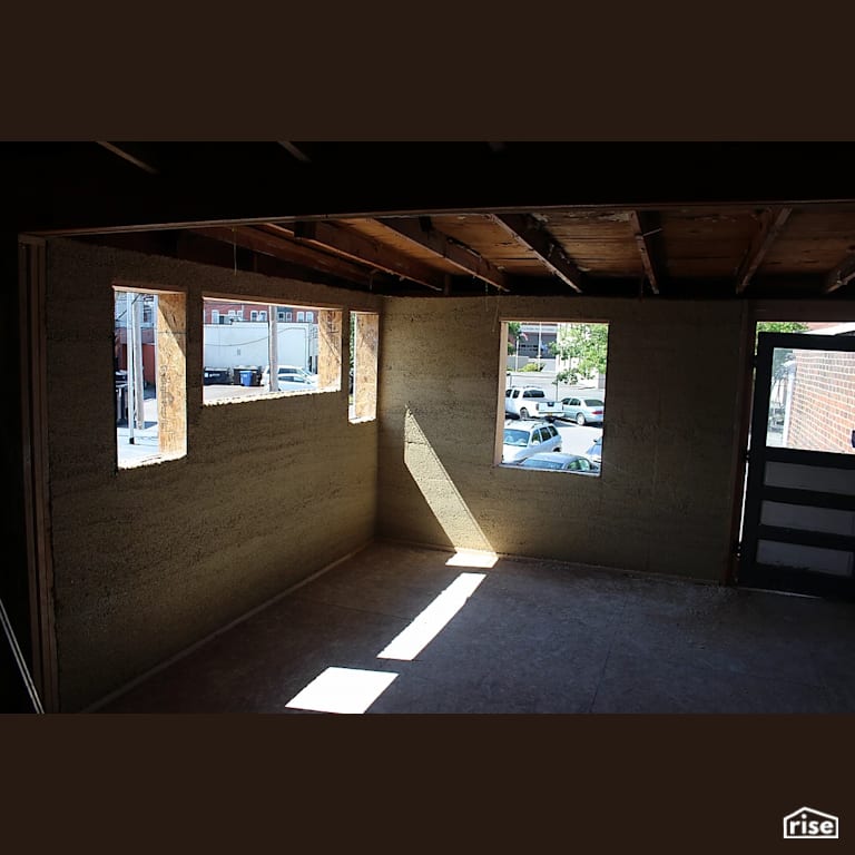 Exchange Street Retrofit with Hempcrete Walls by Hempitecture