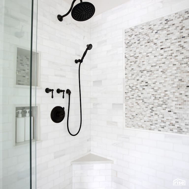 Riverside - Shower with Low-Flow Showerhead by PlaidFox