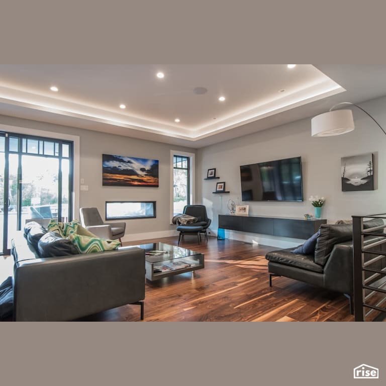 Heddas Way - Living Room with Television by Homes by Highgate