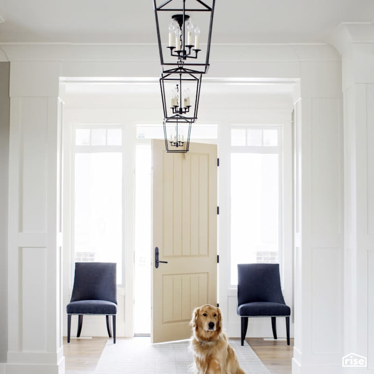 Riverside - Entryway with Engineered Hardwood by PlaidFox