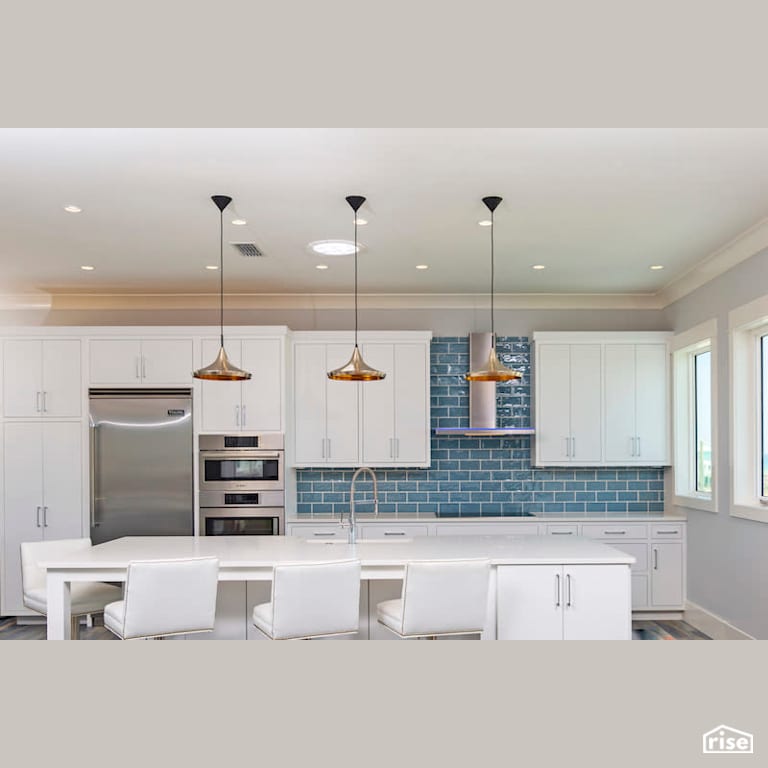 Kitchen Acorn 1 with Skylight with Refrigerator by Solatube International, Inc.