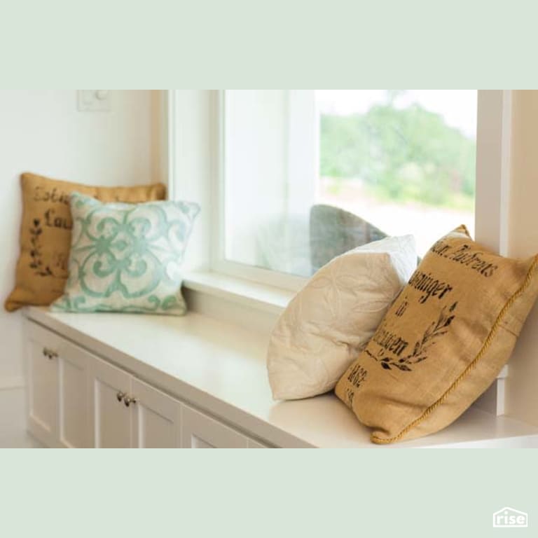 Reading Nook with Fixed Window by Winsome Construction