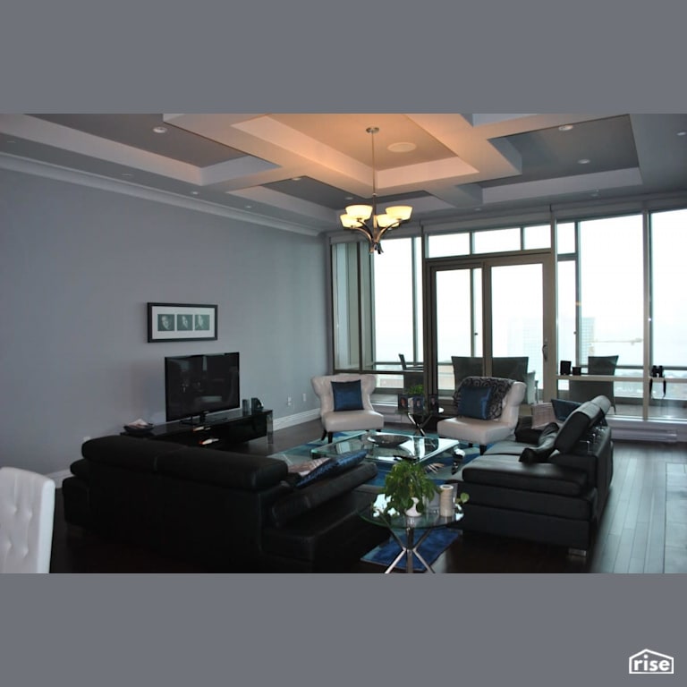 Trillium Penthouse Suite with Integrated LED by Amazing Space Interiors