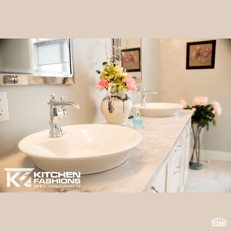 Kitchen Fashions - Custom Dream Home with Low-Flow Bathroom Faucet by Home Fashions