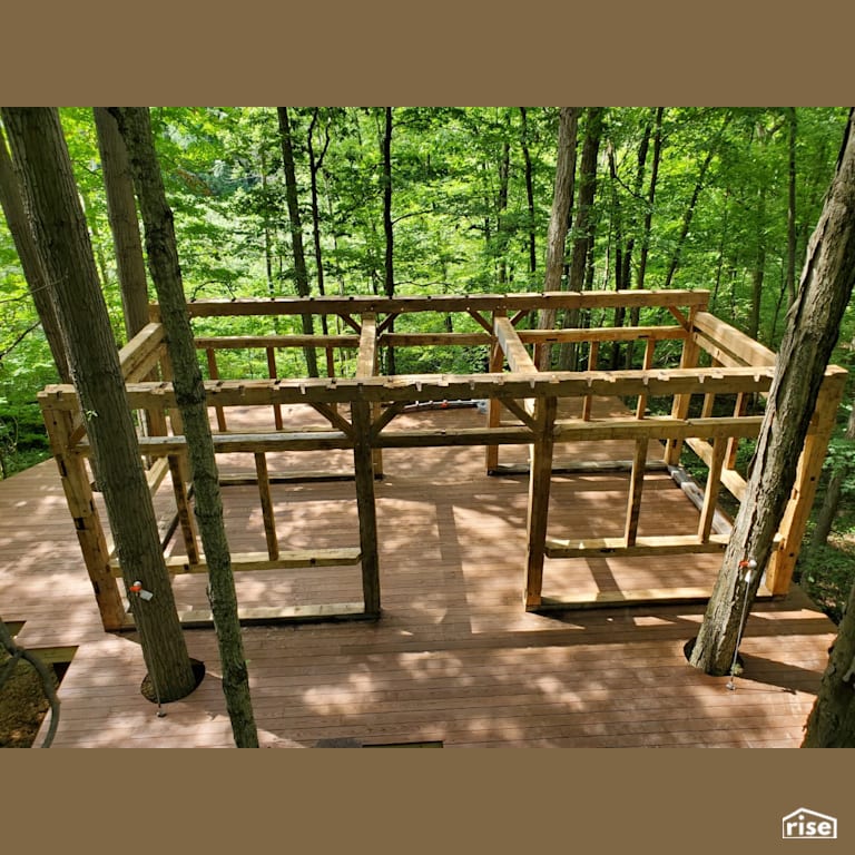 Light Foundation’s Camp Vohokase with Thermally Modified Wood Decking by Americana by Bingaman