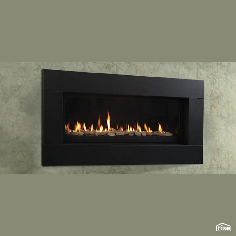 Gas Fireplace with Gas Fireplace by ET Mechanical