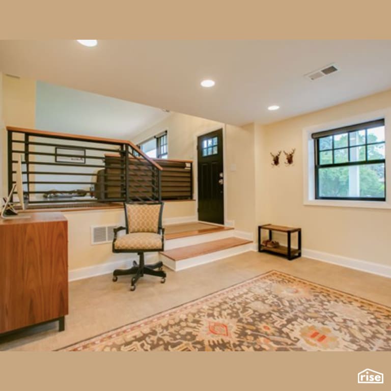 Entryway with Integrated LED by Constructive Builders