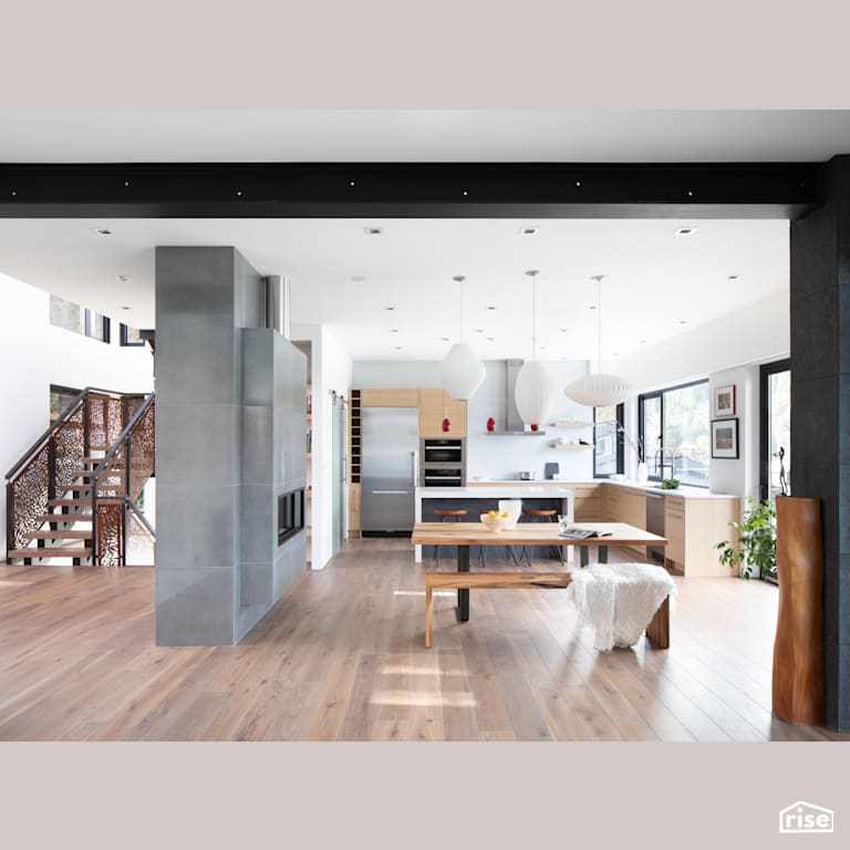 Eastridge Open Living with LED Lighting by Synthesis Design