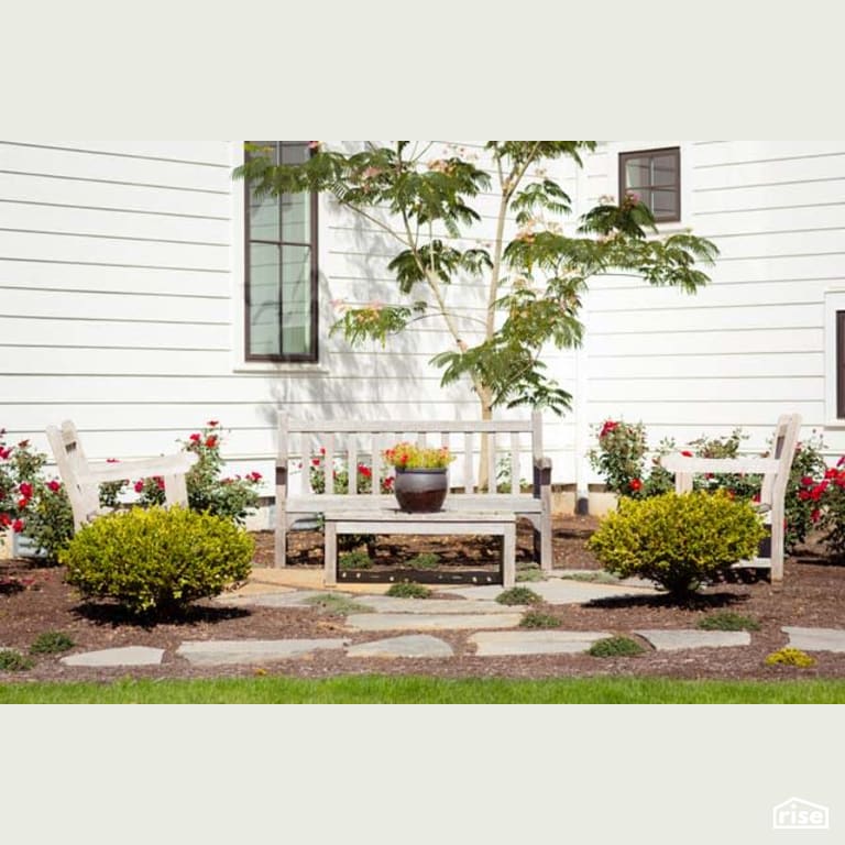 Landscaping with Wood Mulch by Winsome Construction