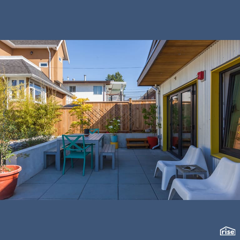 Worthington back patio and dining with Energy Star Exterior Door by Lanefab Design/Build