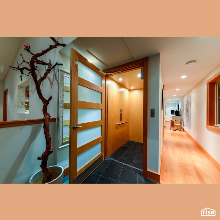 Elevator with Integrated LED by Synthesis Design