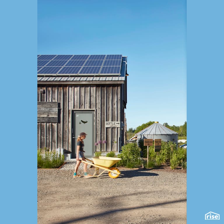 GoodLot brewery solar with Off-Grid Solar Panel by Fourth Pig Green & Natural Construction