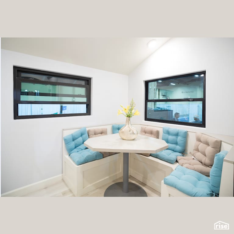 Flexhouse Dining with Double Hung Window by Shelter Dynamics, Inc.
