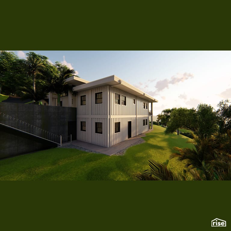 Exterior with Aluminum or Metal Window Frame by RAD LAB