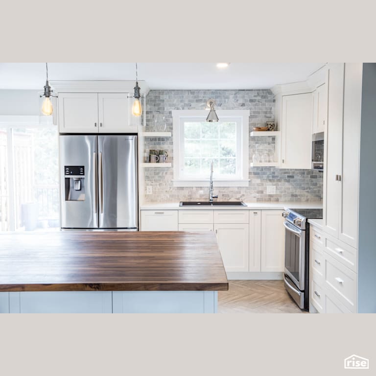 Birmingham Kitchen Remodel with Induction Range by Reimagine Designs