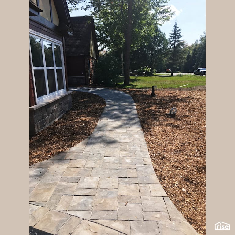Natural Stones with Patio Stone by Earthworks Landscape & Design