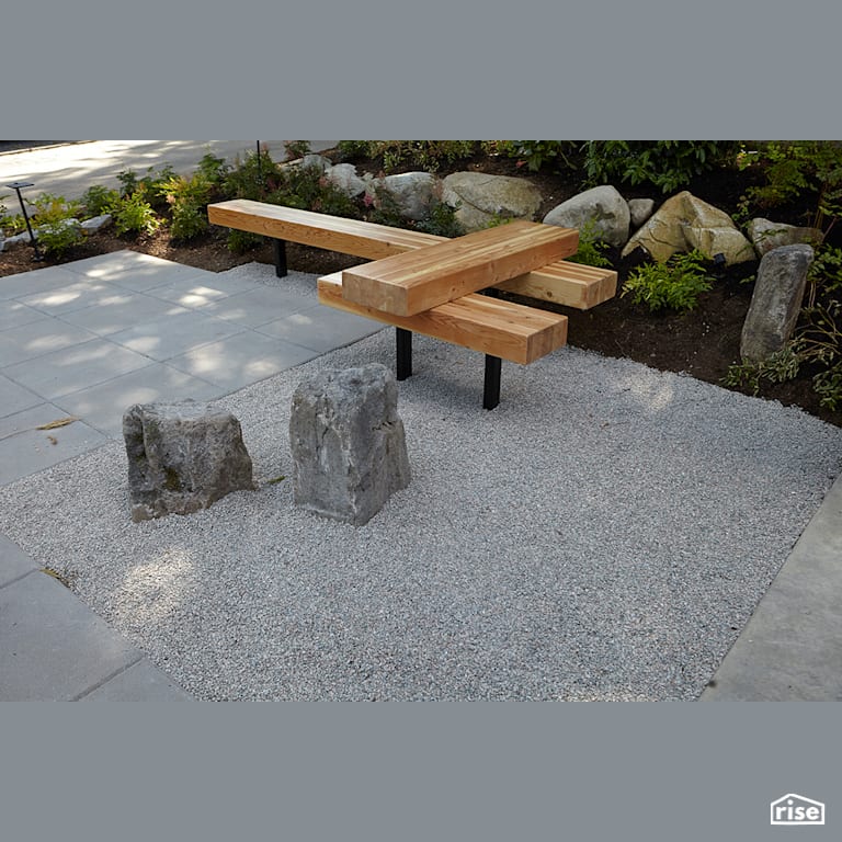 Exterior with Outdoor Gardens by My House Design/Build Team Ltd.