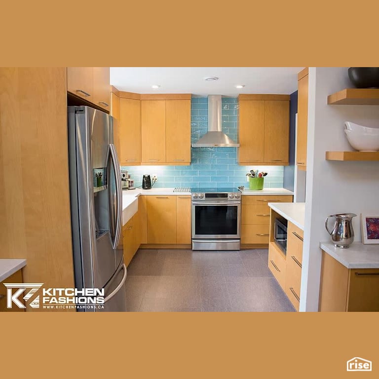 Kitchen Fashions - Kitchen Renovation with Integrated LED by Home Fashions
