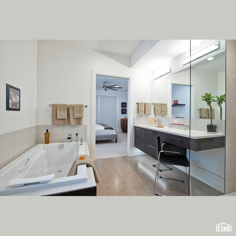 Spacious Serenity - Ensuite with Low-Flow Bathroom Faucet by Pheasant Hill Homes Ltd.