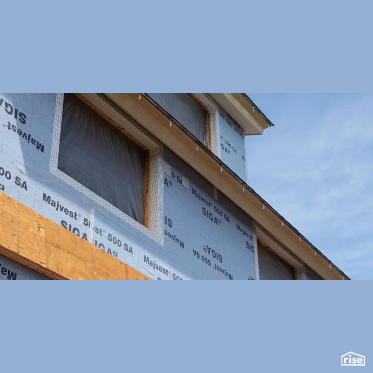 SIGA air and weathertight building envelope with Exterior Air Sealing Tape by SIGA North America