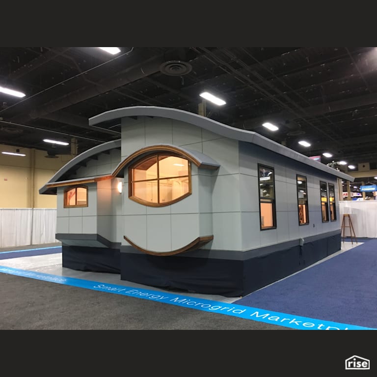 FlexHouse Exterior with Prefabricated Modular Home by Shelter Dynamics, Inc.