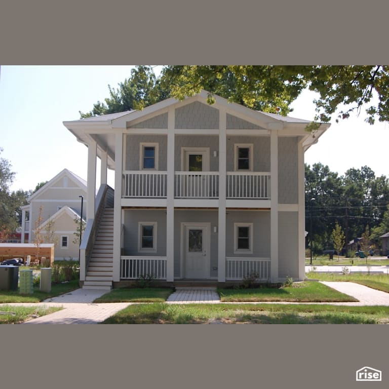 Front exterior with Energy Star Exterior Door by Alpen High Performance Products