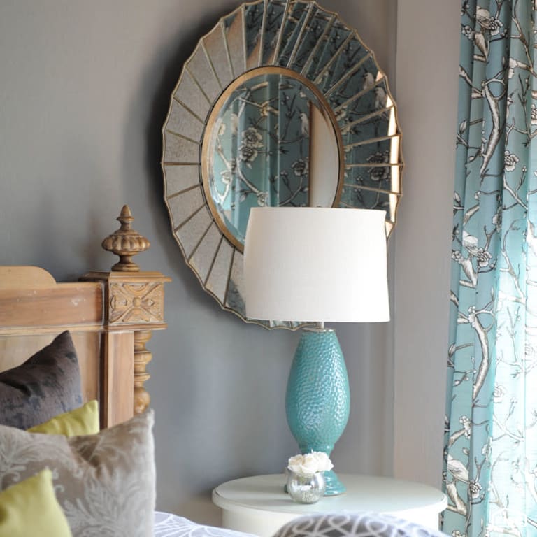 Bedroom with Salvaged Wood Furniture by PlaidFox