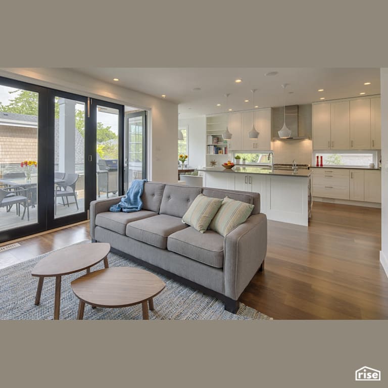 Clay Construction - Kitsilano Classic - Kitchen with Integrated LED by Clay Construction