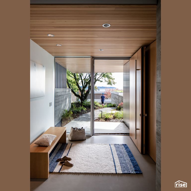 Passive House Door Entryway with Passive House Door by Naikoon Contracting