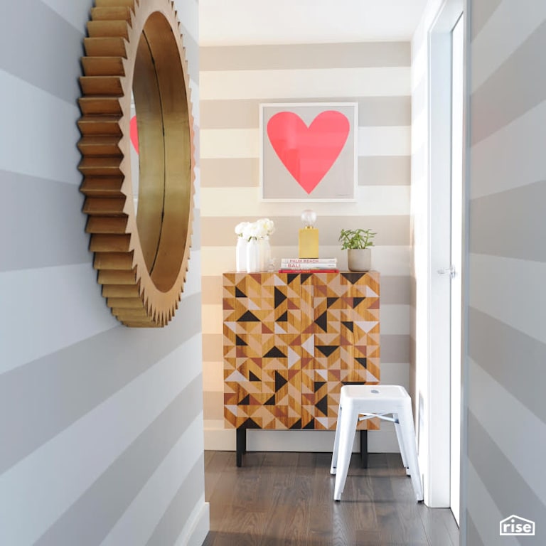 Plaid Fox - Yaletown Penthouse Hallway with Engineered Hardwood by PlaidFox