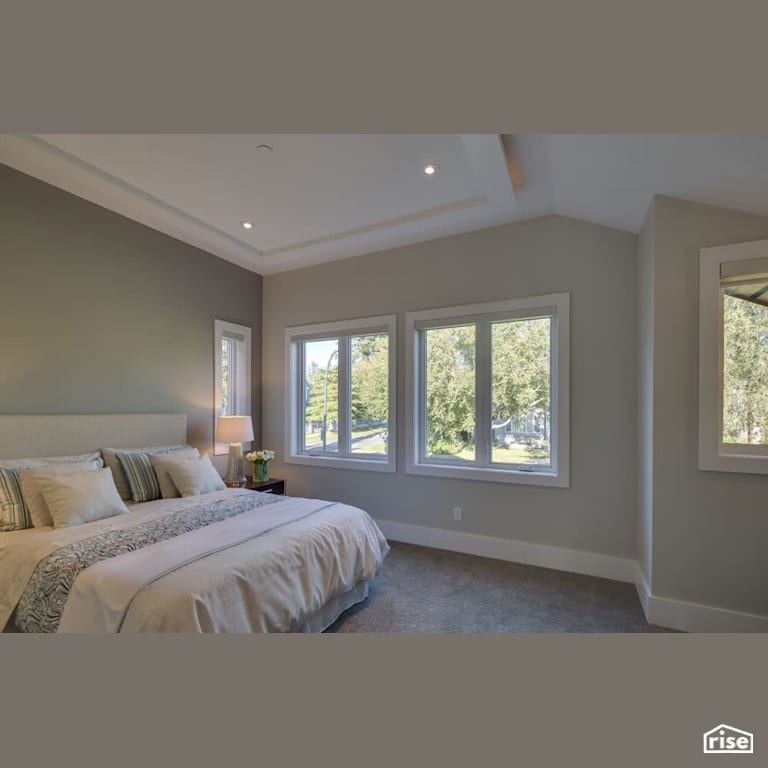Clay Construction - Kerrisdale Modern - Bedroom with Integrated LED by Clay Construction