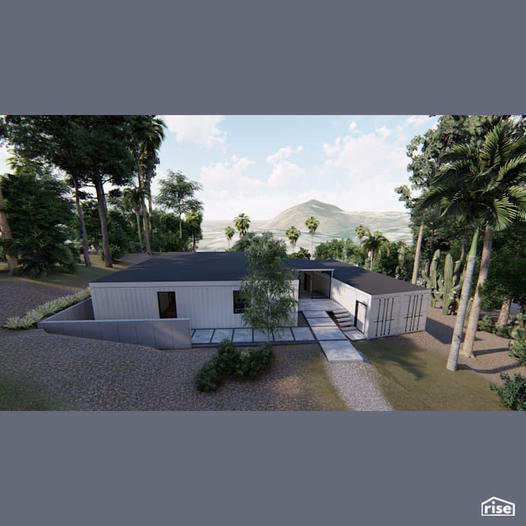 Exterior with Outdoor Gardens by RAD LAB