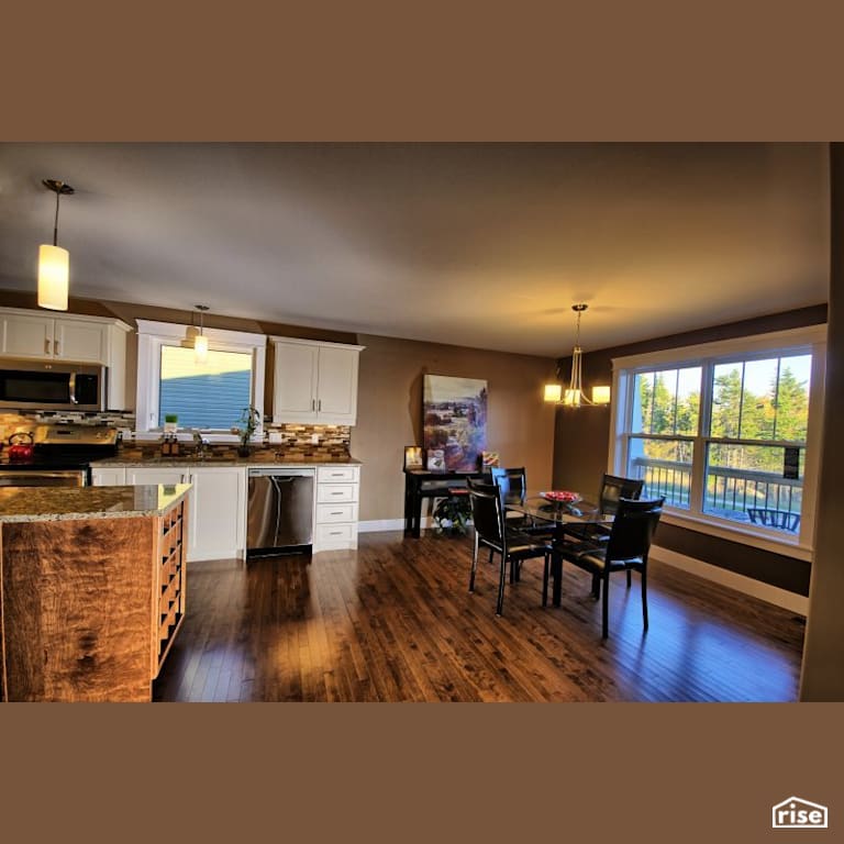 145 Olive - Dining Room with Dishwasher by Whitestone Developments