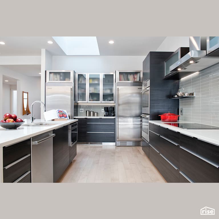 Spacious Serenity - Kitchen with Wall Oven by Pheasant Hill Homes Ltd.