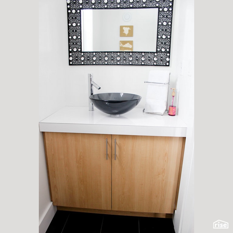 The California - Bathroom with Low-Flow Bathroom Faucet by Justin Bowers Homes