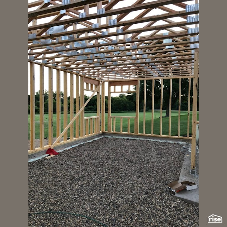Spaced insulated stud framing with Insulated Stud by Tstud