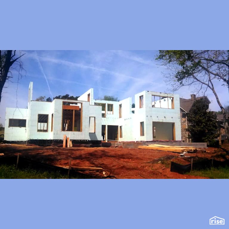 Panella Residence - Construction with Insulated Concrete Forms [ICF] by Nudura