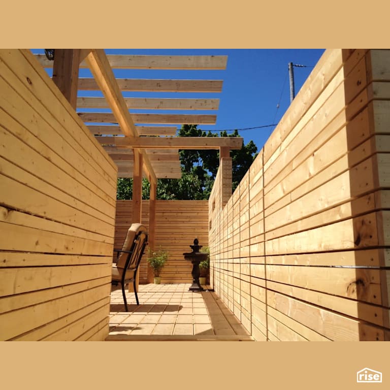 Leaman Street - Deck with Cedar Decking by Brad Goodsell Design | Build Inc