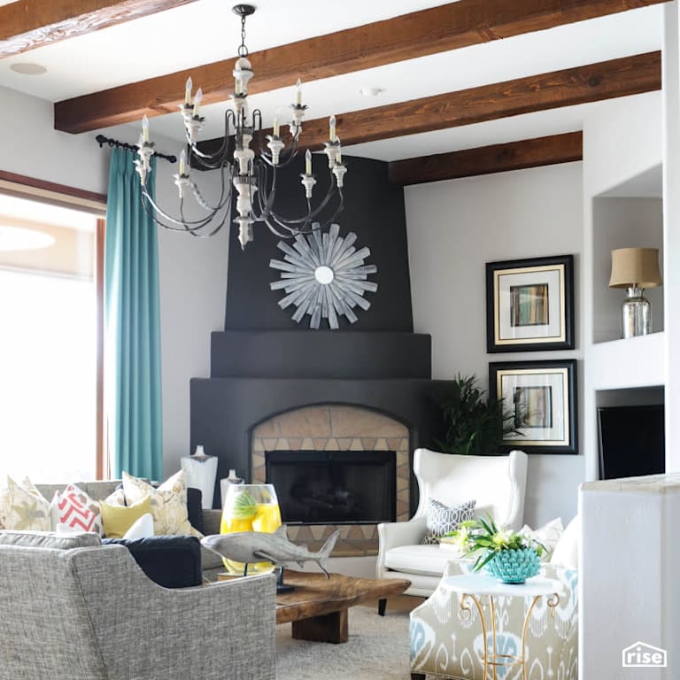 Living Room with Carpeting by PlaidFox