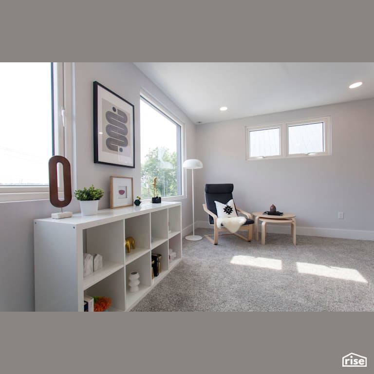 Black Street Development Playroom With Carpeting with Carpeting by Module