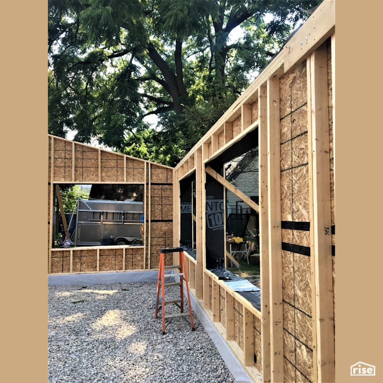 HP8 Wall Interior with Prefabricated Panelized Home by Simple Life Homes