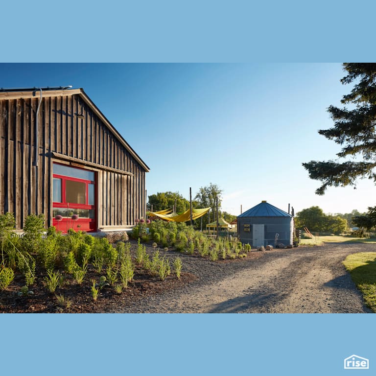 GoodLot solar brewery exterior (1) with Reclaimed Wood Siding by Fourth Pig Green & Natural Construction