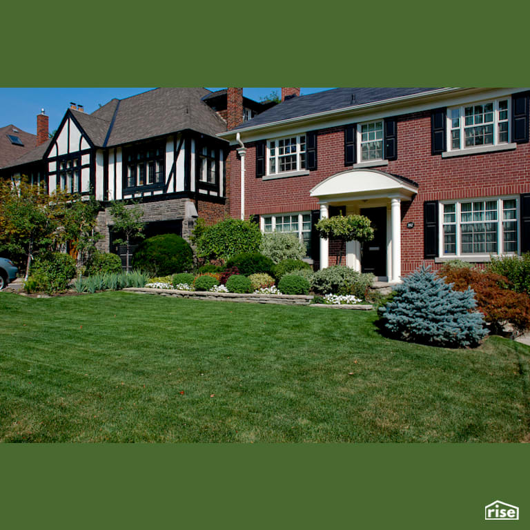 Front Garden with Outdoor Gardens by Earthworks Landscape & Design