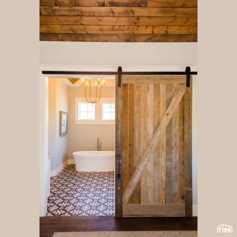 Master Bedroom Ensuite with Low-Flow Bathroom Faucet by Winsome Construction