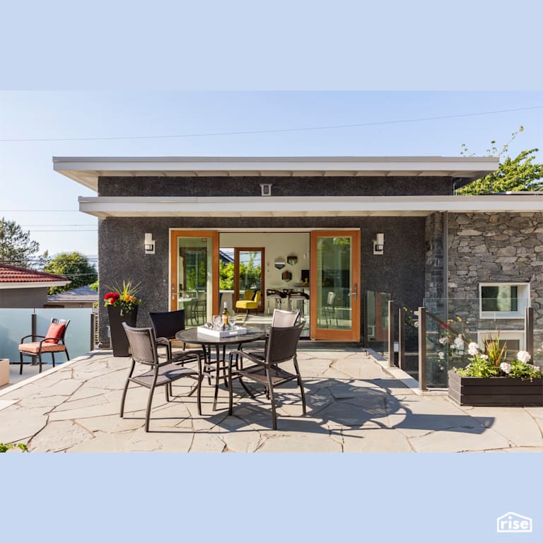 E29th Backyard Patio with Energy Star Exterior Door by Lanefab Design/Build