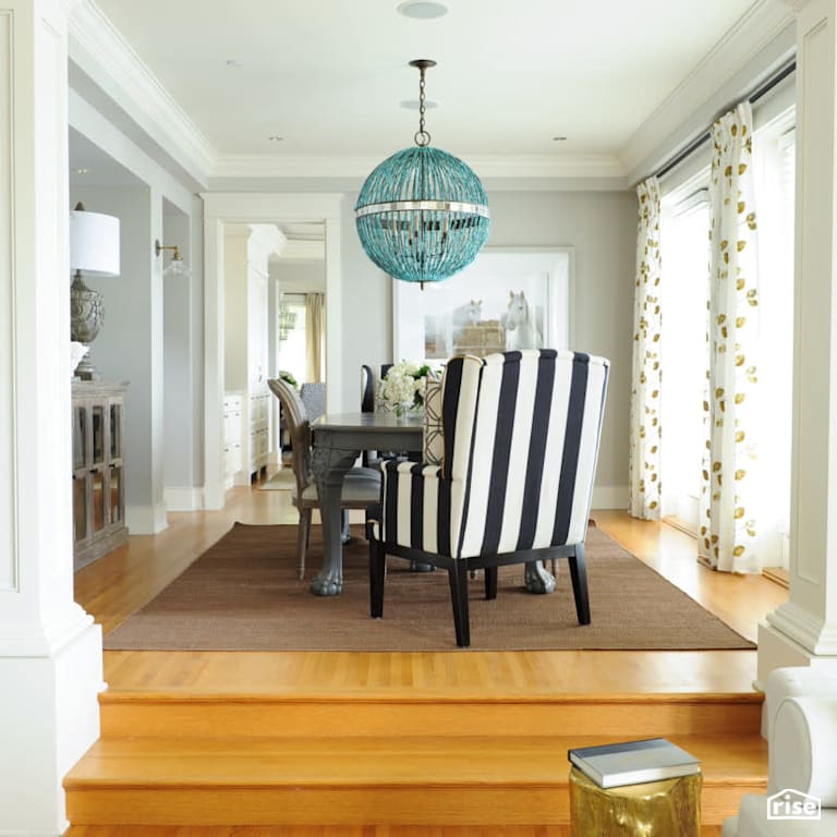 Dining Room with Integrated LED by PlaidFox