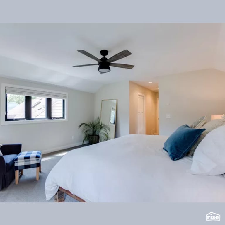 Master Bedroom with Integrated LED by Constructive Builders